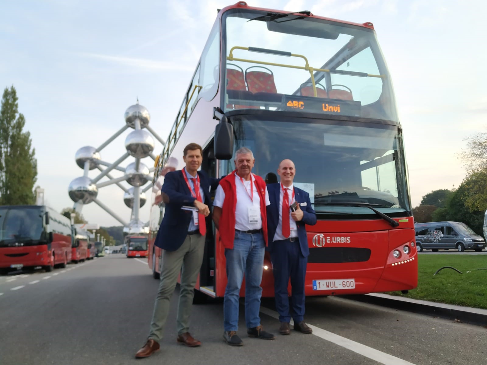 DEMO RIDE ON ELECTRIC DOUBLE DECKER – BUSWORLD 2019