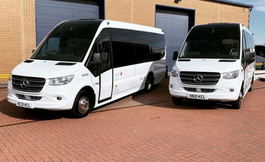 Kineil Coaches Ltd have taken delivery of two new UNVI Vega EX