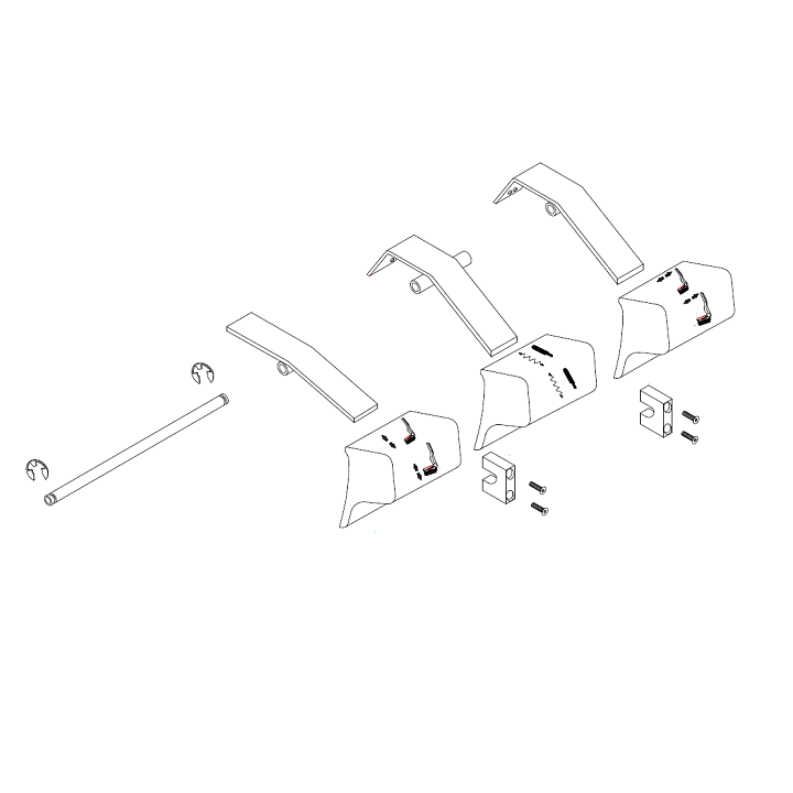 CONJUNTO ASIDERO AJUSTABLE BUTACA CONDUCTOR