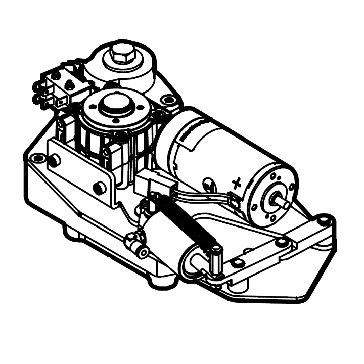 ACTUADOR ELECTRICO IZQUIERDO 24V