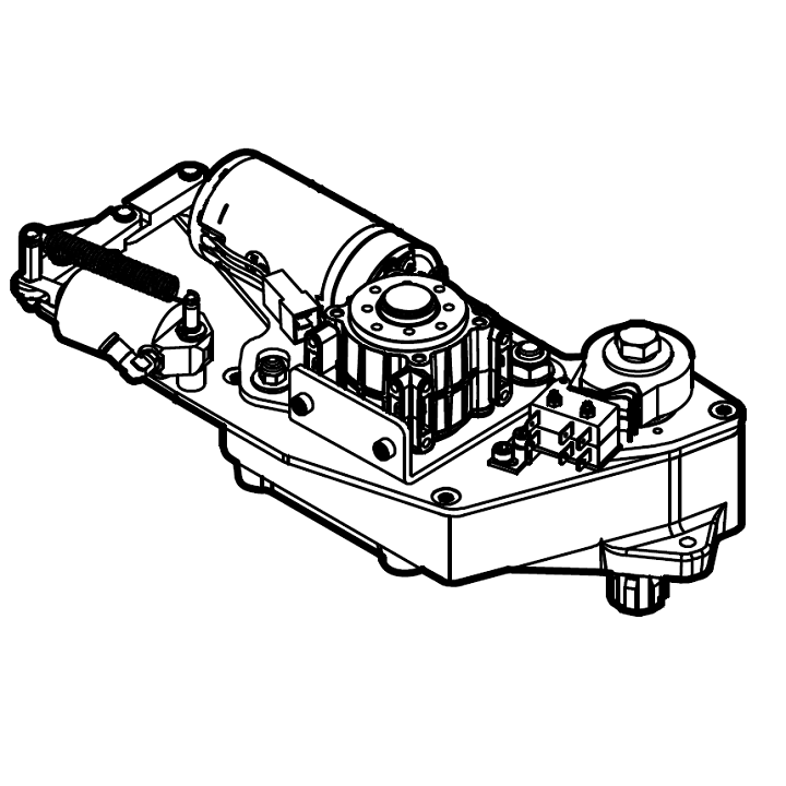 ACTUADOR ELECTRICO DERECHO 24V