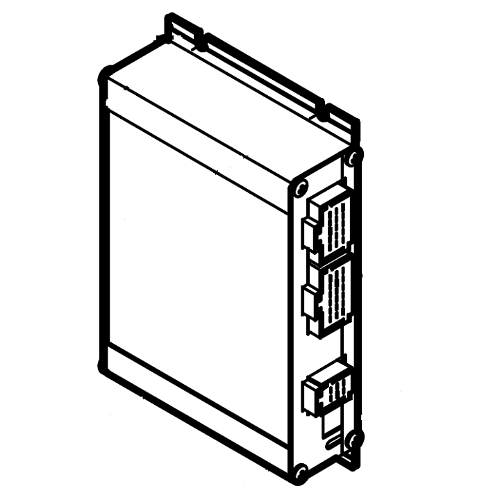 CAJA CONTROL PUERTA DOBLES BASCULANTES 24V