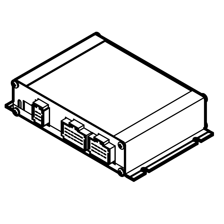 CAJA CONTROL PUERTAS DOBLES