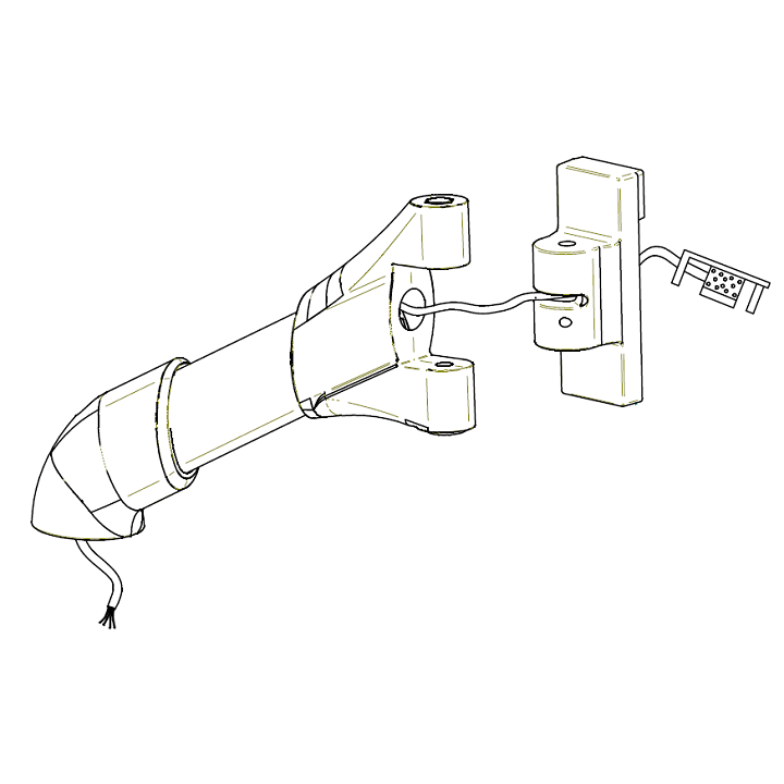 BRAZO 314/600 C/CABLE 5 VIAS