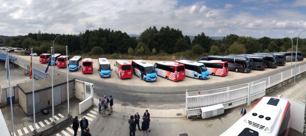 UNVI DELIVERS 12 UNITS OF THE NEW URBAN M20 TO OURENSE