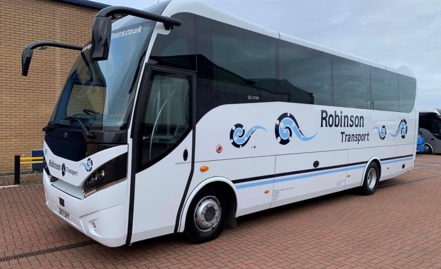 ROBINSON TRANSPORT SHETLAND TAKES DELIVERY OF A NEW UNVI TOURING GT