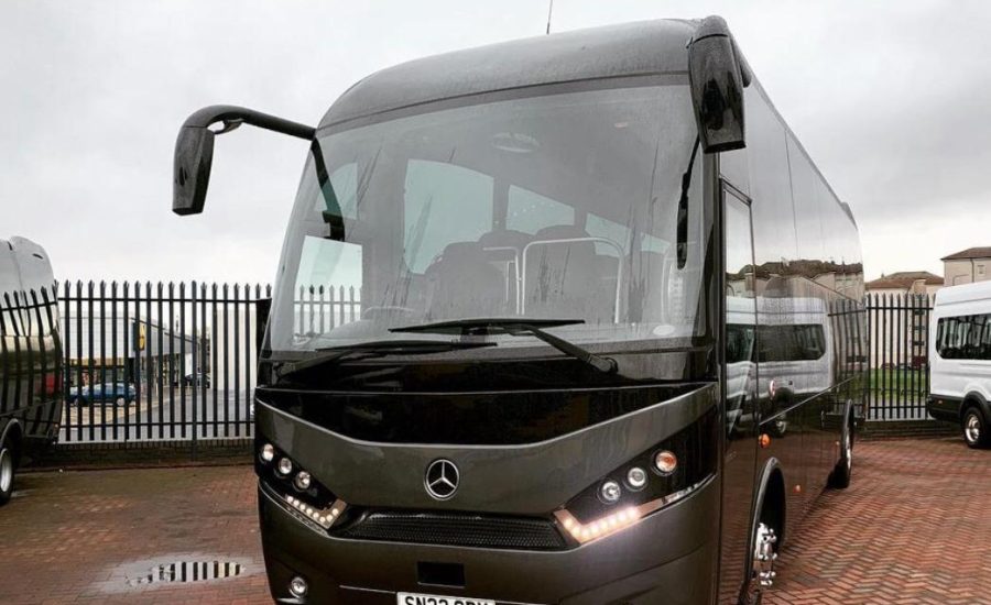THE SCOTTISH OPERATOR WOODS COACHES OF TILLICOULTRY TAKE DELIVERY OF A NEW UNVI TOURING GT VIP
