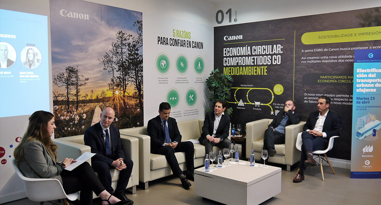 Iberdrola España and the Círculo de Empresarios de Galicia promote conferences to boost electric mobility in northern Spain, with the participation of UNVI