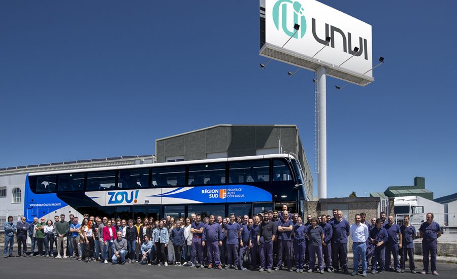 UNVI completes order for Europe’s first 100% electric suburban double-decker bus