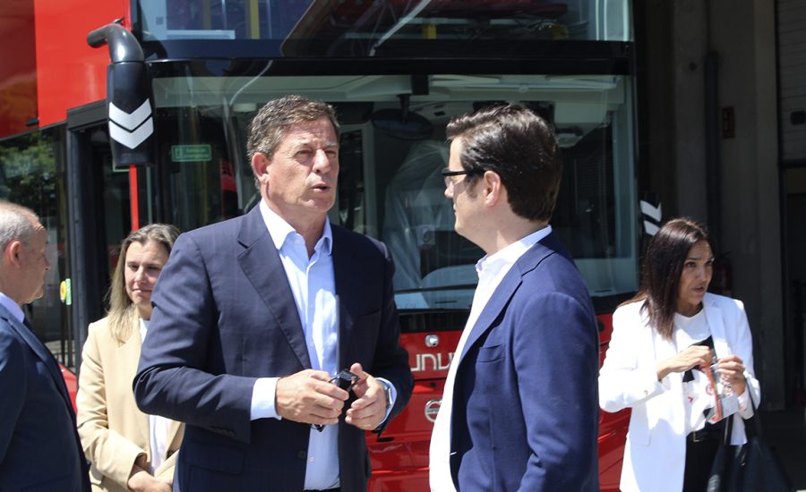 The General Secretary of the PSdeG,  José Ramón Gómez Besteiro, visited the UNVI facilities